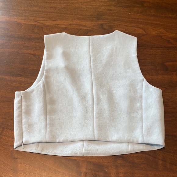 Wilfred Dauphine Top Size Small Light Blue - Picture 2 of 3